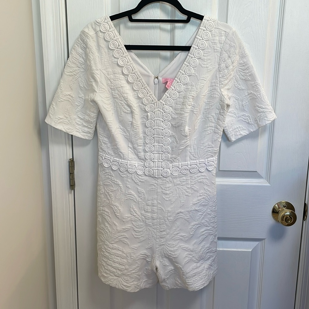 Lily Pulitzer Romper- White